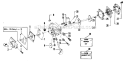 Page A Diagram and Parts List for 6000  Weed Eater Trimmer